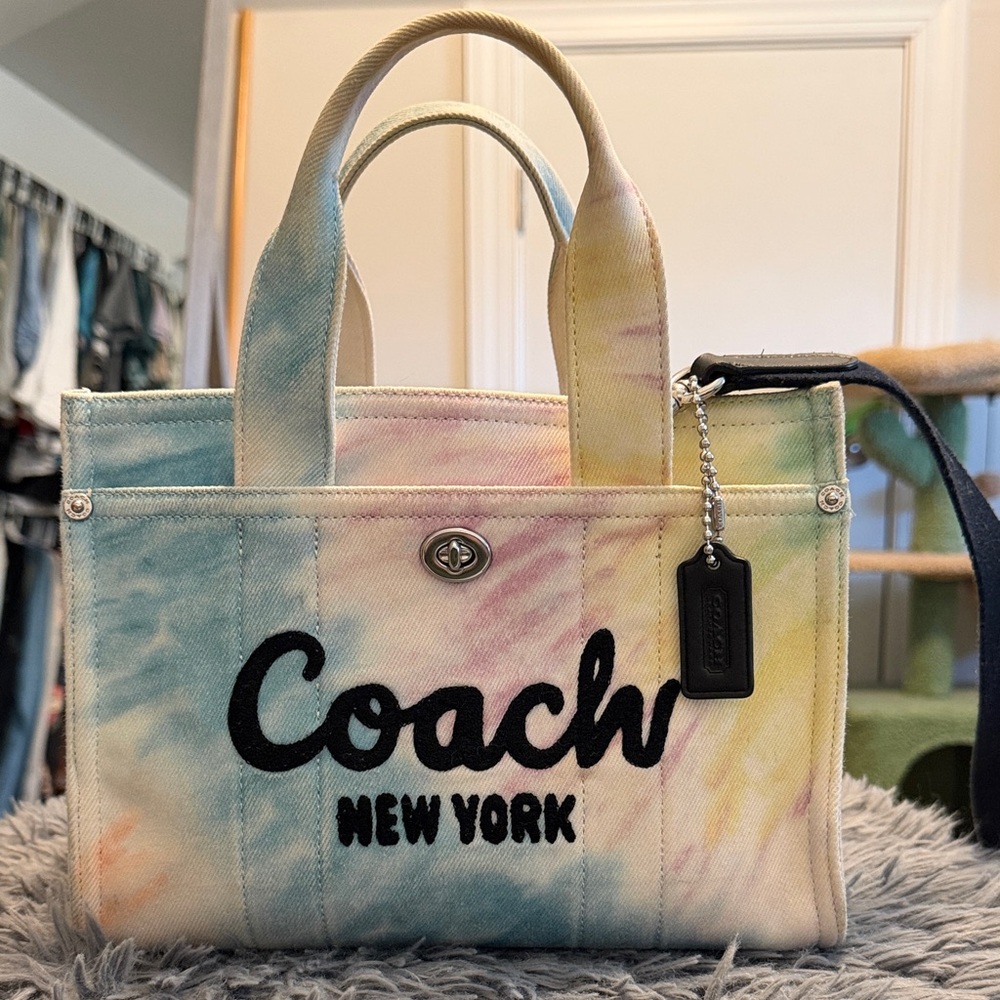 Coach Multicolor Tie-Dye Tote